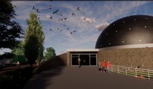 Un planetario para mirar el cielo desde San Martín