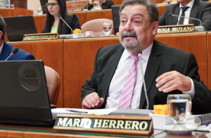 Herrero salió al cruce de La Rioja y defendió el territorio sanjuanino