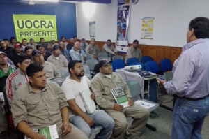La UOCRA defendió el crédito y pidió dejar las disputas de lado